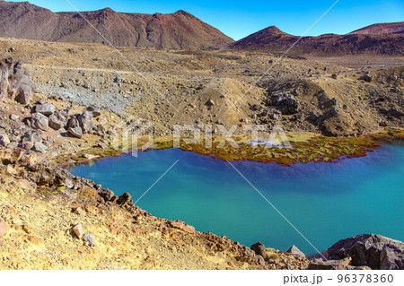 【トンガリロ国立公園】ブルーレイク 【トンガリロ国立公園】ブルーレイク 96378360