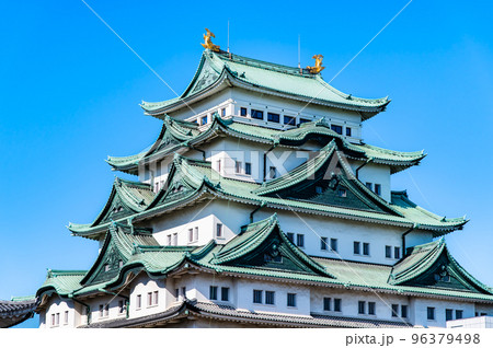 名古屋城 ~青空に映える天守閣~ 名古屋城 ~青空に映える天守閣~ 96379498