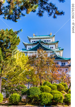 名古屋城 ~天守閣と紅葉~ 名古屋城 ~天守閣と紅葉~ 96379590
