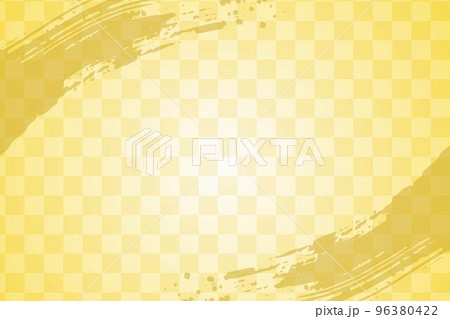 めでたい金色の市松模様の背景パターン めでたい金色の市松模様の背景パターン 96380422