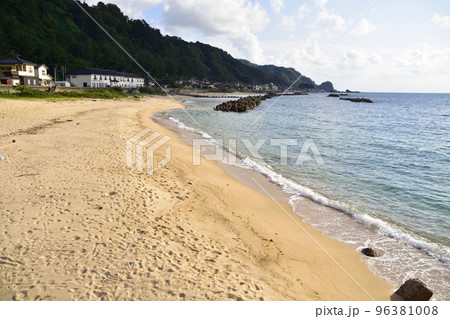 日本海の砂浜 日本海の砂浜 96381008