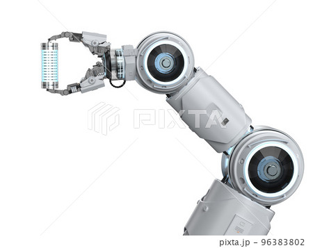 Automation battery manufacturing with robotic arm 96383802