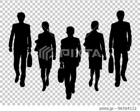 office people silhouette