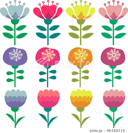 北欧風のかわいいお花セット 北欧風のかわいいお花セット 96388519