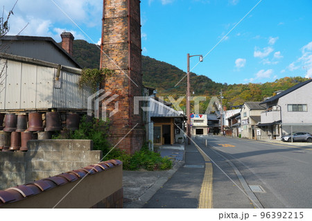 日本六古窯の一つ備前焼の里 伊部のたたずまい1 岡山県備前市 日本六古窯の一つ備前焼の里 伊部のたたずまい1 岡山県備前市 96392215