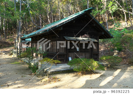 日本六古窯の一つ備前焼の里 伊部 窯元の守り神 忌部神社1 岡山県備前市 日本六古窯の一つ備前焼の里 伊部 窯元の守り神 忌部神社1 岡山県備前市 96392225
