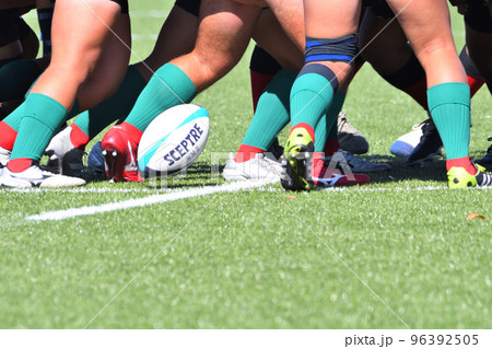 ラグビー、高校ラグビー 96392505