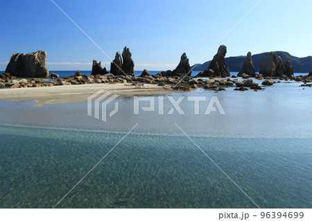 橋杭岩(砂浜) 橋杭岩(砂浜) 96394699