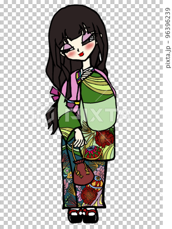 cute girl in sunny clothes cute girl in sunny clothes 96396239