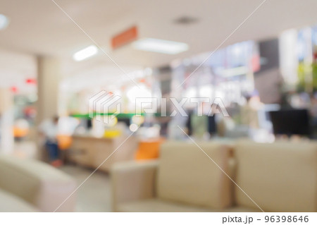 Abstract blur hospital clinic medical interior background 96398646