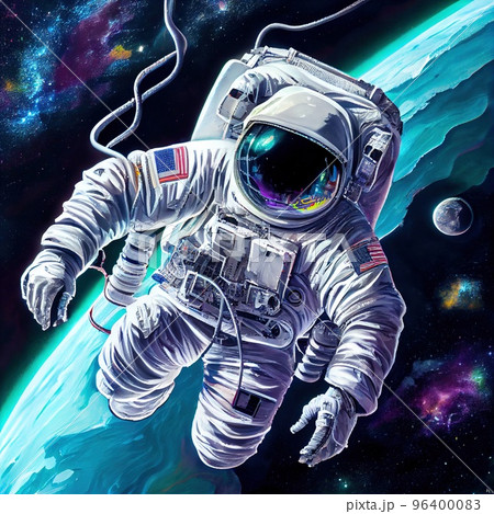 Astronaut's spacewalk Astronaut's spacewalk 96400083