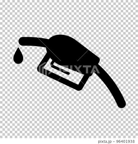 ガソリン給油ノズル。ガソリンアイコン。ベクター。 ガソリン給油ノズル。ガソリンアイコン。ベクター。 96401938