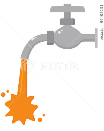 蛇口からオレンジジュース 96402131