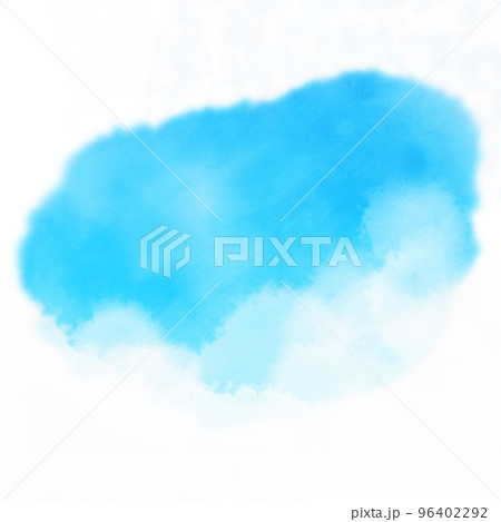 青空 水彩風背景素材 青空 水彩風背景素材 96402292