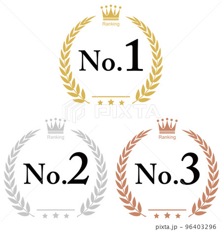 月桂樹　ランキング　アイコン素材 96403296