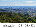 【山頂からの眺望】秋の芥川山城跡三好山 96403451