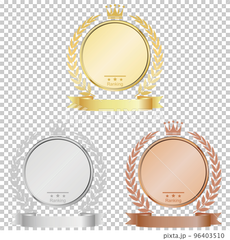 月桂樹排名圖標素材 96403510