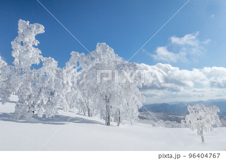 わかさ氷ノ山スキーリフトトップから山頂を目指す！（鳥取県八頭郡若桜町舂米）※作品コメント欄に撮影位置 96404767