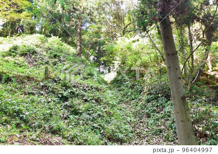 増山城　大堀切 96404997