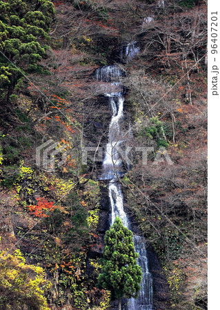 日本三大急流最上川　日本の滝百選白糸の滝 96407201