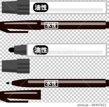 Permanent felt-tip pen and water-based felt-tip pen Permanent felt-tip pen and water-based felt-tip pen 96407621