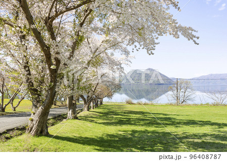 えぼし岩公園　洞爺湖町 96408787