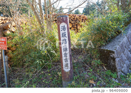 湯坂路の入口(箱根) 湯坂路の入口(箱根) 96409800