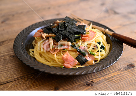 実山椒の和風パスタ 実山椒の和風パスタ 96413175