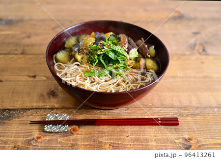茄子のかけそば 茄子のかけそば 96413261