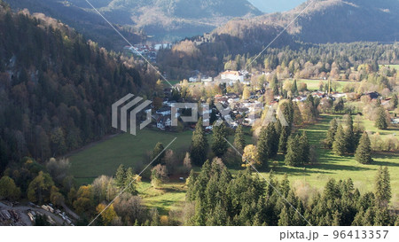 ホーエンシュバンガウ（ドローン空撮） 96413357