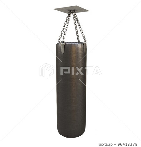 Boxing bag 3d rendering object Boxing bag 3d rendering object 96413378