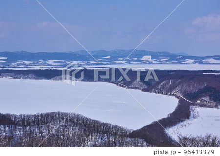 北海道 天都山からの網走湖 北海道 天都山からの網走湖 96413379