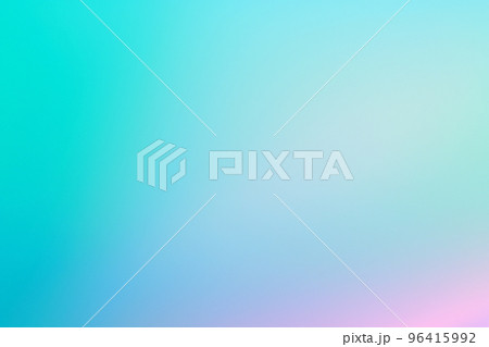 緑・青色系の背景　グラデーション　中間色　 96415992