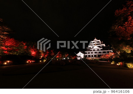 岡山城ライトアップ6098 岡山城ライトアップ6098 96416106