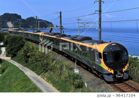 8600系 特急「しおかぜ」 予讃線・大浦~浅海 8600系 特急「しおかぜ」 予讃線・大浦~浅海 96417104