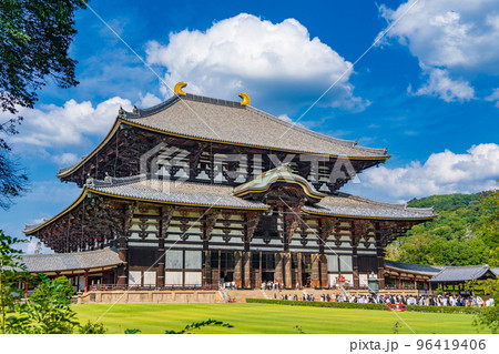 奈良 東大寺 大仏殿 奈良 東大寺 大仏殿 96419406