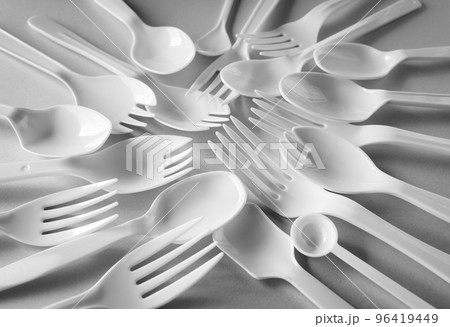 プラスチックスプーン プラフォーク 使い捨てスプーン 環境問題 プラスチックスプーン プラフォーク 使い捨てスプーン 環境問題 96419449