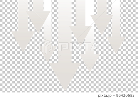 下向きの矢印の背景素材 下向きの矢印の背景素材 96420682