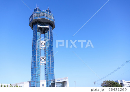 「千葉県」青空と銚子ポートタワー 「千葉県」青空と銚子ポートタワー 96421269
