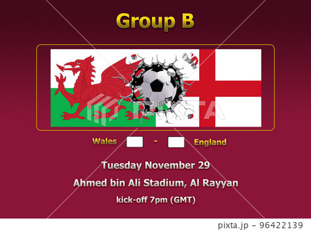 3d illustration schedule of World Cup Qatar 2022 96422139