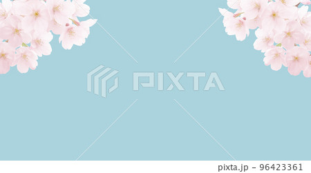 桜 イラスト リアル 背景 96423361