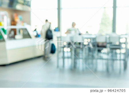 Background of airport hall out of focus Background of airport hall out of focus 96424705