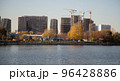 Construction of houses near the Moscow River 96428886