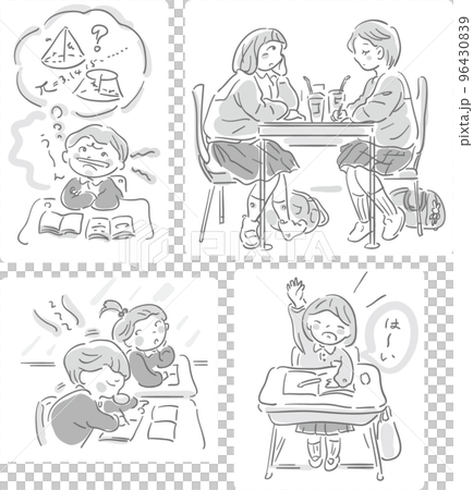 elementary school and middle school 96430839