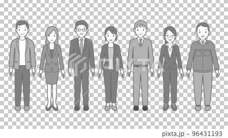 働く人々 働く人々 96431193