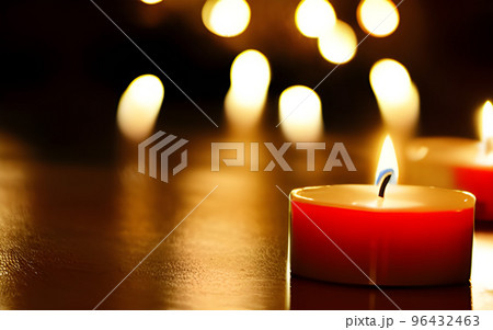 クリスマスキャンドル 96432463