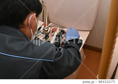洋式水洗トイレの故障修理工事 96433275
