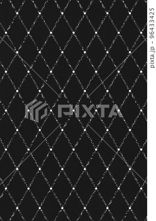 和モダン柄の和紙テクスチャ_高級感のある格子模様の背景素材 96433425