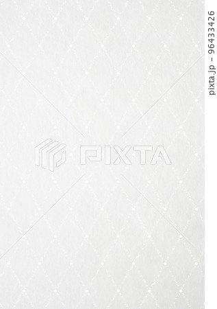 和モダン柄の和紙テクスチャ_高級感のある格子模様の背景素材 96433426