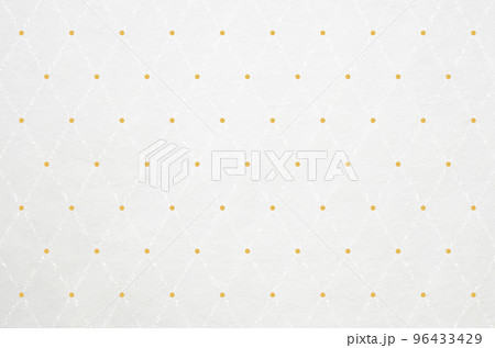 和モダン柄の和紙テクスチャ_高級感のある格子模様の背景素材 96433429